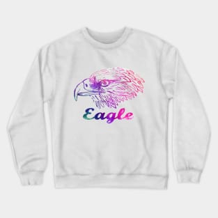 Watercolor Eagle Crewneck Sweatshirt